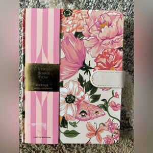 Floral Pink and White Notebook it’s a journal
